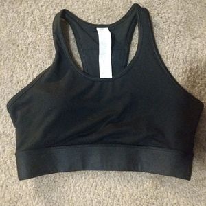 Fabletics Mila Sports Black Bra Medium